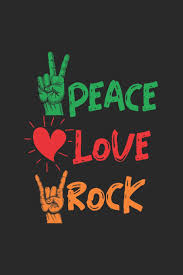 Peace Love Rock Dotted Bullet Notebook 6 X 9 120 Pages Peace Sign Notebook For Gift Daily Activity Journals Diary Publishing Peace 9781092897471 Amazon Com Books 17,000+ vectors, stock photos & psd files. peace love rock dotted bullet notebook