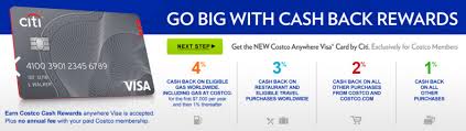 A costco member can use the costco anywhere visa card by citi to earn 4% cash back on eligible gas, but only up to $7,000 per year and then it's 1% thereafter. Costco Switches Credit Card Providers Now Only Accepts Visa Anuk Mobile