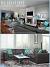 Blue And Gray Living Room Combination