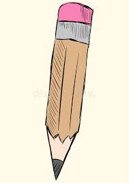 Change each sentence into active voice. Sketch Of A Pencil Stock Vector Illustration Of Study 56224659