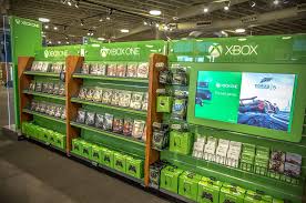 Nebraska Furniture Mart Flagship Stores Xbox One Redesign Retail Design Merchandising Imagico Nebraska Furniture Mart Retail Display Custom Displays