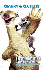 Manny, diego, and sid embark upon another adventure after their continent is set adrift. Ice Age 4 Cranky Clueless Ice Age Continental Drift Drift Movie