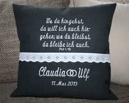 Kissen Zur Hochzeit Hochzeitsgeschenk Hochzeitsgeschenk Geschenke Eiserne Hochzeit