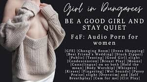 F4F | ASMR Audio Porn for women | Be a good girl and stay quiet for me |  Sneaky public fuck