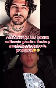 Papi amir celoso por la propuesta de cañia a douha dice que el tiene muchas  mas joyas y que el le dara algo mas grande a douha #douhalaribiii #douha  #cañita #cañitaydouha #cañita7w7 #clipscañita ...