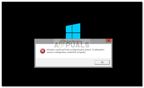 Fix Windows Could Not Finish Configuring The System Appuals Com