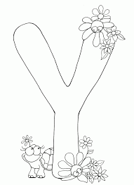 Selecting this will take you to another web page that only. Letter Y Coloring Pages Free Coloring Home