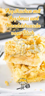 Apfelkuchen Mit Apfelmus Und Mandelstreuseln Vom Blech Easy Smoothie Recipes Berry Smoothie Recipe Food