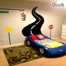 افكار لتزيين غرف نوم اطفال ديكورات غرف نوم اطفال بالعربي نتعلم In 2020 Boy Car Room Car Toddler Room Race Car Toddler Room