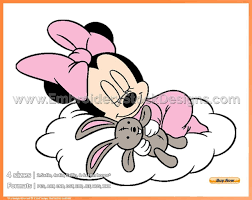Baby Minnie Mouse Clipart Black And White Baby Minnie Sleeping On Cloud Disney Babies Disney S Famous Characters In 4 Sizes Embroidery Dsnyb014026 Embroidery Stock Designs Minnie Mouse Pictures Baby Mickey Minnie Mouse Cartoons