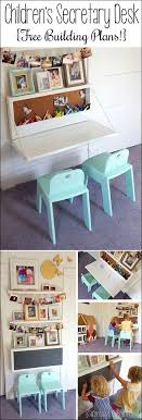 How To Build A Secretary Desk Or Murphy Desk Reality Day Dream Kids Furniture Murphy Table Kid Desk