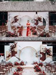 Pin Oleh Yun Juo Chang Di Wedding Decoracion Dekorasi Perkawinan Ide Perkawinan Boho Wedding Decorations Wedding Decorations Wedding Backdrop Design