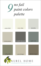 Here It Is A Palette For No Fail Paint Colors House Color Palettes Paint Color Palettes Paint Colors Benjamin Moore