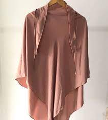 Sahla Khimar Color Blush Barang Display New Normal 200 000 Sale 180 000 Frenchkhimar Juscollections Muslimahwear Frenchkhima Kerudung Blush Menjahit