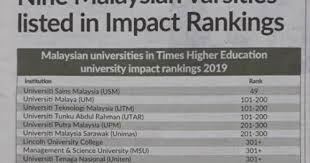 Universiti putra malaysia universiti sains malaysia universiti teknologi malaysia university catholique de louvain university college cork. A Medical Technician At Radiology Dept Husm Usm Being Ranked 49th In The World By Times Higher Education University Global Impact Ranking 2019