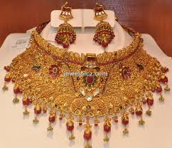 Pin By Sruthi On 22k Choker Necklace Designs Gold Fashion Necklace Bridal Choker