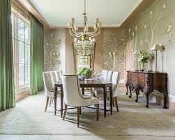 30 gorgeous green living rooms and tips for accessorizing. Elegant Sage Green Dining Room With Chinoiserie Walls Hgtv