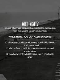 lbb #chennai #travel #mystery #fun