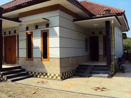 Gambar Batu Alam Teras Pagar Rumah