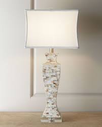 Mother Of Pearl Lamp Lamp Farmhouse Lamps Table Lamp