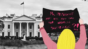 Restaurant das weisse haus museumshafen gmbh. Silent Sentinels Weisses Haus Suffragetten Frauenwahlrecht Usa Mali Paede Fink Hamburg