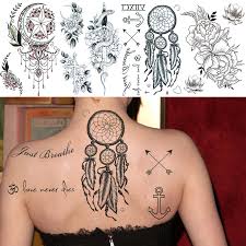 Maybe you would like to learn more about one of these? Sexy Black Dreamcatcher Temporary Tattoos Women Adult Realistic Verse Snake Fake Jewelry Cross Tattoo Sticker Waterproof Tatoo Temporary Tattoos Aliexpress