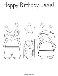 Happy Birthday Jesus Coloring Page Merry Christmas Coloring Pages Christmas Coloring Pages Jesus Coloring Pages