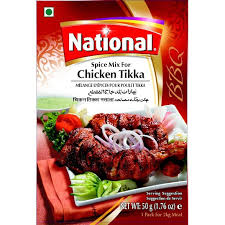 Chicken tikka masala made with tender chunks of boneless chicken breast cooked in an aromatic but ironically this dish is claimed to be originally from britain and is actually britain's national dish. National Chicken Tikka Masala Mix Spice Masala Chicken Tikka Mixed Spice Ratus Shopee Singapore