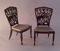 Art Nouveau Chair By Keith Bougourd Art Nouveau Furniture Miniature Furniture Miniature Dollhouse Furniture