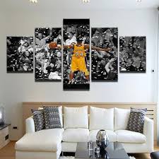 Choose your favorite kobe bryant designs and purchase them as wall art, home decor, phone cases, tote bags, and more! Los Angeles Lakers Kobe Bryant 2 Sport 5 Panel Canvas Art Wall Decor Canvas Storm