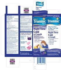 triaminic childrens night time cold and cough syrup