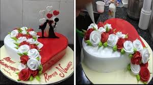 The first and foremost step is to you can draw inspiration from this cake design that has a cupid's arrow striking the two engagement rings which makes it a perfect announcement. Heart Shaped Engagement Cake Fancy Flowers Decoration Cake New Cake Design Lets Cooks And Satisfy Those Buds