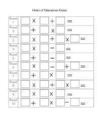 Pin On Order Of Operations
