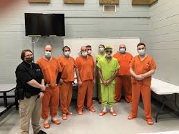 Calloway County Jail recently had 26 inmates complete the PORTAL New  Directions Re-Entry Program during the month of April. PORTAL New  Directions is a three-month long program that provides participants with the