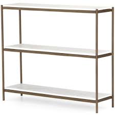 12 inch deep ashley stainless steel luxury console table with mirror. Luna Modern Classic White Marble Top Antique Gold Metal Console Table Small Under 42 W Kathy Kuo Home