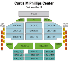 curtis m phillips center for performing arts gainesville