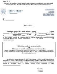 Act de identitate (buletin valabil) 2. Cazierul Judiciar ObÈ›inut De La Sai Consulenza Servizi Facebook