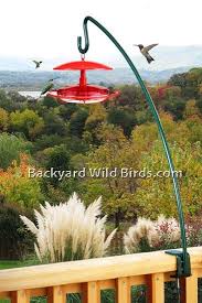 Bird Feeder Hangers For Decks Deck Pole With Hummingbird Feeder Humming Bird Feeders Bird Seed Feeders Bird Feeder Poles