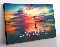 Check spelling or type a new query. Limitless Inspirational Quotes Canvas Wall Art Aesthetic Room Decor Poster Print For Home Office Large Framed Landscape Print Wall Decor Giclee Art Collectibles Lifepharmafze Com