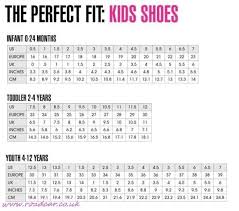 49 Circumstantial Nike Kids Sizing Chart