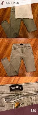 Express Olive Mid Rise Legging Pants Long Leggings Are Not Pants Mid Rise Leggings Pants