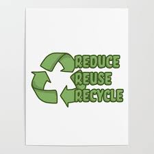 Where can i download the universal recycling logo? Reduce Reuse Recycle Recycle Symbol Poster By Goodbye Dolly Society6