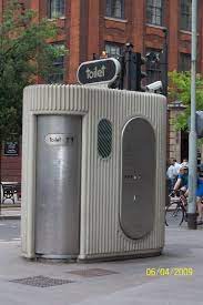 random london street toilet