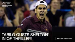 Highlights: Tabilo upsets second seed Shelton in Washington 2026 SFs