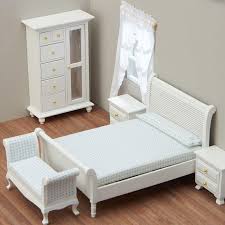 Dollhouse Miniature White Bedroom Set Bedroom Miniatures Dollhouse Miniatures Doll Supplies Craft Su Oturma Odasi Fikirleri Ahsap Isleme Ahsap Isciligi