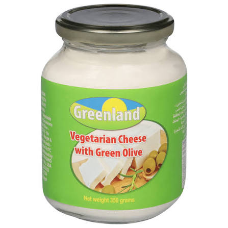 Product Photo: Greenland Vegetarian Cheese with Green Olive