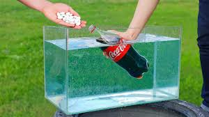 Experiment Coca Cola And Mentos Under Water Youtube