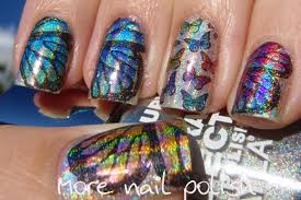 This could be a sign: Holographic Butterflies More Nail Polish