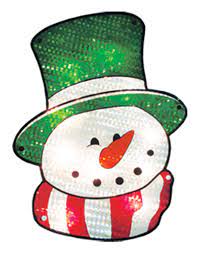 Check spelling or type a new query. Impact Innovations Christmas Shimmer Lighted Window Decoration Snowman Face B00850xove Kmd Direct
