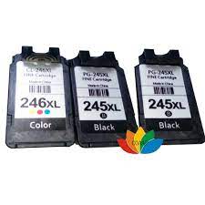 Holds more ink than a standard one. 5pk Pg 245xl Black Ink Cartridge For Canon Pixma Ip2820 Mg2420 Mg2520 Mg2920 Printers Scanners Supplies Printer Ink Toner Paper